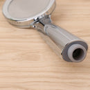 ABS Pressurized Plastic Electroplating Round Handheld Shower Head Lightweight