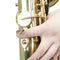 Saxophone Thumb Rest, Sax Metal Thumb Rest Hook Support Sax Instruments