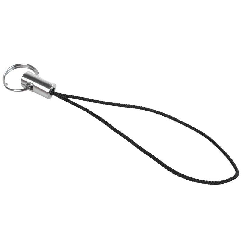 Lot of 100 Pieces Portable Lanyard in Nylon for Telephone Tether Cord of Ph T4X8