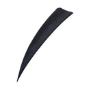100Pcs 4 Inch Shield Archery Fletching Feathers 4 Inch Water Drop Archery F