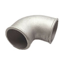 3.5" 89mm Cast Aluminum 90 Degree Elbow Pipe Turbo Intercooler