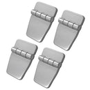 4Pcs Marine RV Stainless Strap Hinge Cabinet Door Gate Hinges Boat Hardware