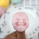 Stress Pressure Reliever Anti-stress Squeeze Face Balls Toys Gifts    JR