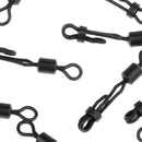 50pcs Side Line Rolling Swivels Fishing Tackle Fishhooks Fishing Connector