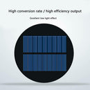 88.5*88.5mm 4.5V 100MA PET Mini solar panel solar droplet assembly