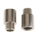 1 Pair O2 Oxygen Sensor Adapter Spacer Extenders Bung Isolator M18x1.5 38mm
