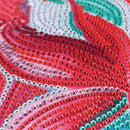 Special Shaped Diamond Painting Colorful Flowers Pattern Cross Stitch 5D Di