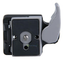 Black Camera 323 Quick Release Clamp Adapter with 200PL-14 Compat Plate New