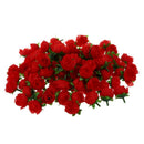 100 x Artificial Flower Head Roses Deco Rosettes DIY Wedding party Baptism