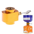 1Pcs Camping Hiking Stove Adaptor Gas Tank Inflation Valve Convert F Hn