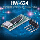 CH340C Micro USB to TTL Serial Port ISP Download Module for Win 10 8 7 XP A