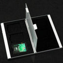 New 6 Slots Anti-Shock Aluminum Memory Card Micro SD Dxyc Box TF Case Storage