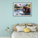 5D DIY Full Drill Diamond Painting Animals World Cross Stitch Embroidery
