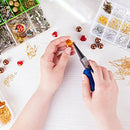 1200Pcs Earring Backs Kit with 15 Style Earring backings, Earring hooks and N7I2