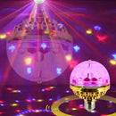 E27 RGB Crystal Ball Rotating Light Bulb Party LED Bulbs Disco Party DJ Lamp