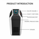 Car Sun Visor Speaker FM Transmitter Modulator Car MP3 Player Hands-Free Bl