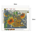5D DIY Full Drill Diamond Painting Sunflower Cross Stitch Embroidery Mosaic