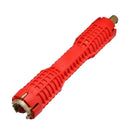 Faucet & Sink Install Tool Kitchen Bathroom Multi-function Pipe Wrench Red