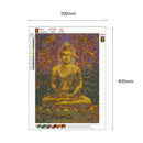 5D DIY Full Drill Diamond Painting Buddha Cross Stitch Mosaic Craft Kit