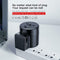 Baseus Universal Travel Adapter USB Charger Plug Power Converter+Socket Pin