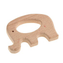 15pcs Set Baby Wooden Teether Charm for Teething Nursing Necklace Bracelet