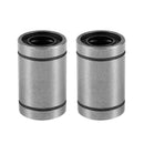4 Pcs LM12UU 12mm Inside Dia Rubber Sealed Linear Ball Bearing Bushing B2O4