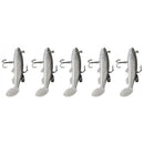 5Pcs 8.5cm 14g Soft Bait Lead Head Fish Lures Bass Fishing Tackle Sharp HookJ8U9