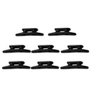 8 Pack 3" Black Nylon Closed Base Marine Boat & Dock Cleats 3 inch