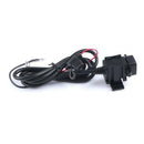 Waterproof Dual USB Charger Motorcycle Cell-Phone Charging Port 12V to 5V/2