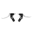 1pair MTB Mountain Bike Folding Aluminum Brake Handle Levers Handlebar