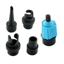 Pump Air Valve Adaptor Connector Adapter for Inflatable Boat Rubber Raft Airbed