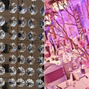 33FT Crystal Clear Acrylic Bead Garland Chandelier Hanging Wedding Supplies