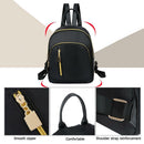 Women Nylon Backpack Preppy Casual Small Travel Shoulder Bags Ladies School Bag