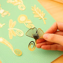 Note Metal Animal Bookmark Novelty Ducument Book Marker Label Stationer xcTOCA
