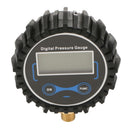 Digital Tire Inflator Gauge With Robber Hose Heavy Duty For Vehicles Cars Black