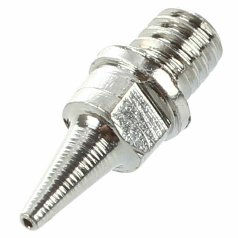 Nozzle Replacement Stainless Steel 0.2mm for Airbrush 5Pcs F1K8