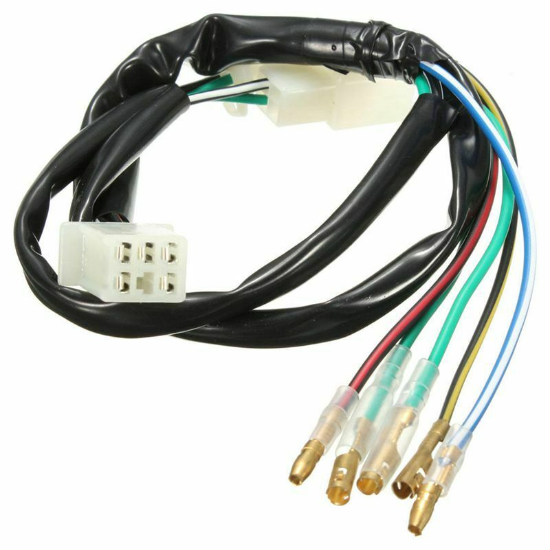 Wiring Loom Kill Switch Coil CDI Plug For 110cc 125cc 140cc Pit Bike