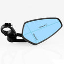 For Motorcycle Aluminum 7/8 Inch 22Mm Bar End Side Rear View Mirror Univers