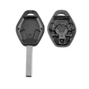 3 Buttons Remote Car Key Fob Case Replacement Shell for BMW E81 E46 E39 E60 A