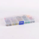 100pcs Auto Mini Flat Fuse 2/3/5 / 7.5 / 10/15/20/25/30 / 35a Electrical Test