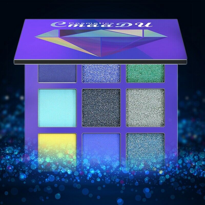 CmaaDu Glitter Eyeshadow Makeup Pallete Matte Eye shadow Palette Shimmer an A4L9