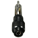 New 60mm Car Radio Audio Aerial Antenna Male Plug Adapter Handle Screw Connector