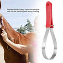 Equestrian Metal Sweat Scraper Horse Grooming Training Equipment Groomer FT