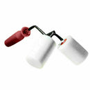 Dual Paint Brush Roller For Poles & Corners Pro X8J4 P5K6 P9W6