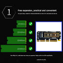 M.2 NVMe to PCI-E SSD Converter Card M-Key PCI-Express X4/X8/X16 Adapter