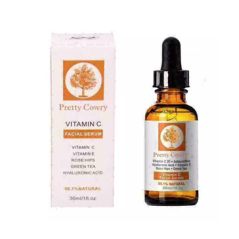 30ml Spots Remove Vitamin C Essence Face Serum Green Tea Oil Hyaluronic Aci M8T9