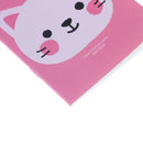5pcsPortable Cartoon Notepad Memo Kraft Paper Diary Notebook Exercise Book FT