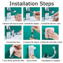 Multifunctional Bathroom Sink Faucet Sprayer Set Shower Spray Handheld Tub I9Y0