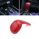Red ABS Interior Car Gear Shift Knob Handle Cover Trim for Mazda CX-3 CX3 2