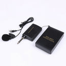 New Wireless FM Transmitter Receiver Lavalier Lapel Clip Mic System A